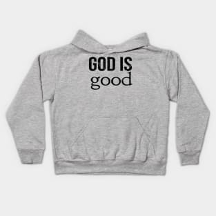 God Is Good Cool Motivational Christian Kids Hoodie